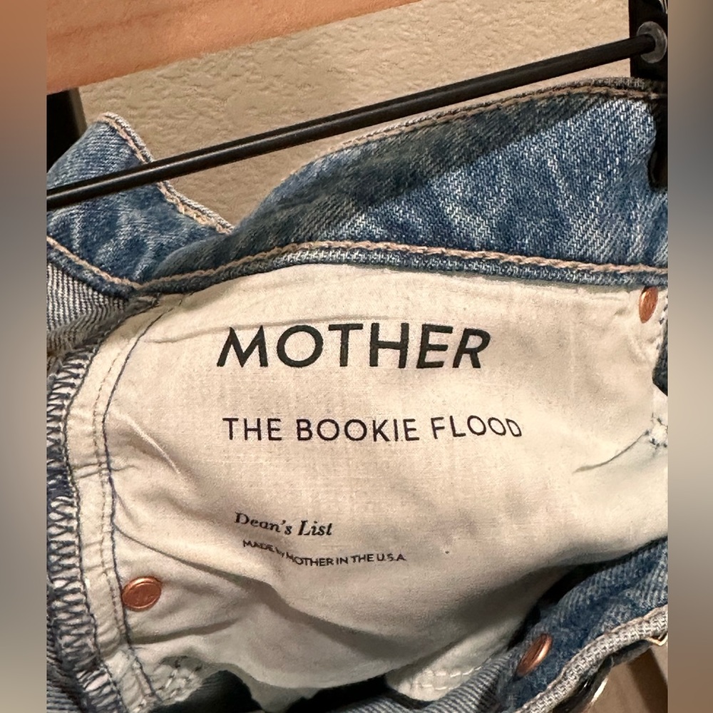 NWT Mother Jeans The Bookie Flood Dean’s List 29 - Picture 8 of 16